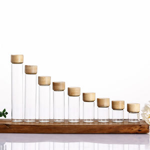 Factory Direct Glassware <b>Glass</b> <b>Test</b> <b>Tube</b> for food with screw cap - Product Image 1