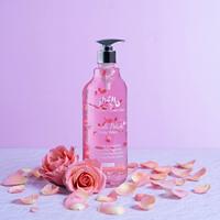 Pétales de fleurs dissolvables de qualité cosmétique pour gel douche, nettoyant corporel, savon liquide, savon artisanal et produits de soins personnels