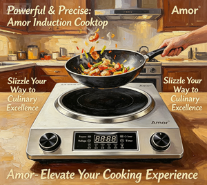 3500W Concave Induction Cooker Stove Single Burner Multi-Functional Waterproof <strong>Knob</strong> Control Portable Hotpot Household Use - Product Image 4