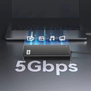 ポータブルUSB 3.0外付けSSDメタル＆プラスチックケース2TBストレージ サーバー、ノートパソコン、デスクトップ用 新品 - Product Image 2