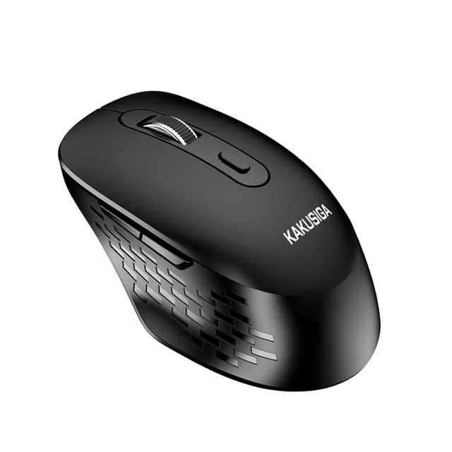 KAKUSIGA 2.4G Dual-mode Link Silent Dual-mode Business Wireless Mouse Compatible with Desktop and Laptop USB Ports