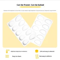 Molde de Silicona AKOKO 3D Resistente al Calor con Forma de Mango para Mousse, Repostería Francesa, Molde para Pastel 1076