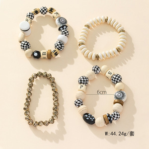 European American Bohemian Beaded Bracelet <b>Set</b> Mixed Colors Women's Holiday <b>Gift</b> Jewelry Fall 2023 Yiwu Origin - Product Image 2