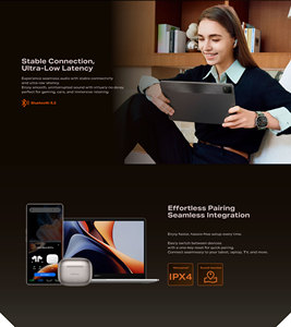 Audífonos Inalámbricos Infinix XBUDS N4 Pro, Pantalla Digital, Control Táctil, Refuerzo de Bajos, LED 5.3, Cancelación de Ruido ENC - Product Image 6