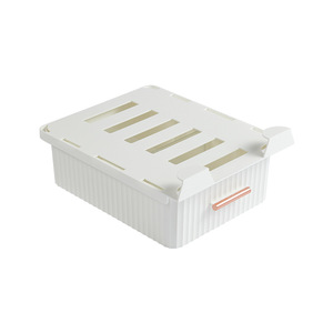 Home Decor <b>Drawer</b> <b>Storage</b> <b>Box</b> Rectangular Wall Mounted PP Plastic Space Saving Clothing Organizer - Product Image 4