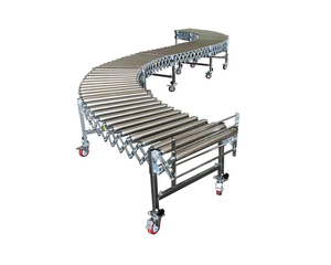 Elektrische uitklapbare automatische flexibele zwaartekracht-aangedreven telescopische rollenbaan - Product Image 1