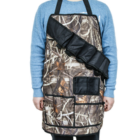 Tablier utilitaire camouflage robuste Mydays pour l'extérieur avec poches, idéal pour le travail du bois, la mécanique, le barbecue, le camping et les pique-niques, résistant à l'usure