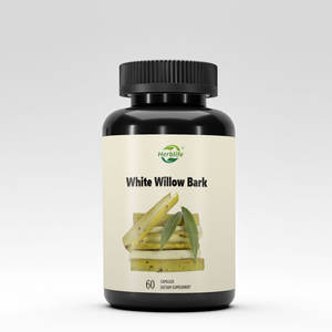 天然白柳樹皮エキスサプリメント健康支援のための有機白柳樹皮カプセル - Product Image 1