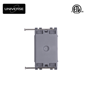 アメリカ規格ETL 1ギャングPVC新規工事用ジャンクションボックス18立方インチ電気ボックスコンセント/スイッチボックスエンクロージャボックス - Product Image 3