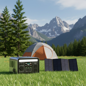 Estación de Energía Portátil de 140W con Carga Rápida, 350W de Salidas de CA, Batería Lifepo4, Generador Solar con Onda Sinusoidal Pura para Exteriores - Product Image 3