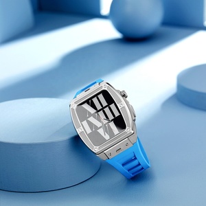 Logotipo personalizado I <span class=keywords><strong>Watch</strong></span> 9Case Correa de goma ajustable Correa de cuero <span class=keywords><strong>Acero</strong></span> inoxidable 44MM 45MM Appl <span class=keywords><strong>Watch</strong></span> Case - Product Image 2