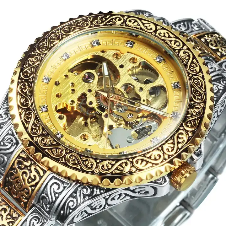 WINNER Mechanical Watch for Men Water Resistant Luminous