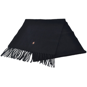 Sciarpa Pashmina Invernale da <span class=keywords><strong>Donna</strong></span> BLUE PHOENIX in 100% Lana con Logo Personalizzato Ricamato, Scialli e Sciarpe Nere con Nappe di Marca - Product Image 3