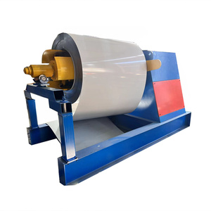 Desbobinador Automático de Bobinas de Acero Hidráulico de 5 y 7 Toneladas con Carro - Product Image 2