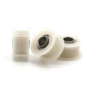 Ruedas Guía Tipo H al por Mayor, Rodillos de Plástico de Ingeniería de Nailon Resistentes al Desgaste, Rodamientos de 5*15*8.5mm, Poleas de Goma con Rodamientos Recubiertos - Product Image 2