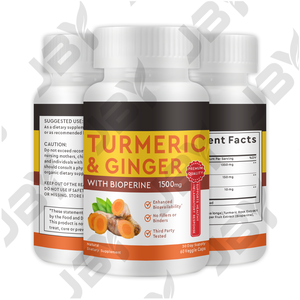 Kurkuma <span class=keywords><strong>Capsules</strong></span> Biologisch Vegan Kurkuma & Gember <span class=keywords><strong>Capsules</strong></span> met Kurkuma Extract voor Gewrichtsondersteuning - Product Image 2