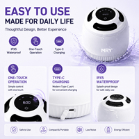 MRY-Nettoyeur ultrasonique de fausses dents pour bijoux dentaires, protège-dents et protège-dents, étanche IPX5