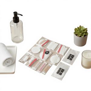 Ensemble <span class=keywords><strong>de</strong></span> table <span class=keywords><strong>de</strong></span> toilette pour hôtel <span class=keywords><strong>de</strong></span> luxe, articles <span class=keywords><strong>de</strong></span> toilette personnalisés, table <span class=keywords><strong>de</strong></span> toilette pour hôtel 5 étoiles - Product Image 1