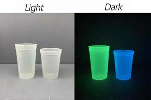 Vasos de Plástico para Estadio, Fluorescentes, con Impresión de Logotipo Personalizado, a Prueba de Fugas, Aptos para Lavavajillas, para Fiestas - Product Image 2