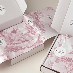 Soft Pastel Tissue <strong>Paper</strong> With Custom Printing For Delicate Garment Wrapping - Product Image 6