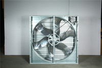 Ventilateur d'extraction industriel avec grilles de protection pour la ventilation des usines, ateliers et entrepôts