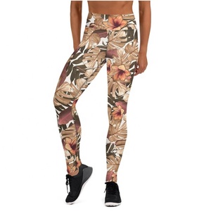 Leggings de yoga pour femmes à motifs imprimés Wonderland, extensibles dans quatre directions, respirants, pour la gym, le fitness et la course, tailles 8-12 - Product Image 2
