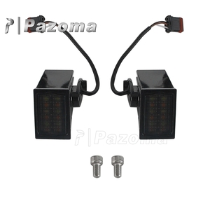Clignotant avant à LED pour moto avec éclairage blanc et ambre pour Harley Softail Low Rider ST FXLRST <span class=keywords><strong>2022</strong></span>-2025 FXRST <span class=keywords><strong>2022</strong></span> - Product Image 2