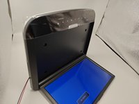 Monitor Universal para Auto de 12V, Pantalla IPS de 14 Pulgadas y 1080P, Reproductor Multimedia Integrado con FM/USB para Camioneta, RV, Minibús