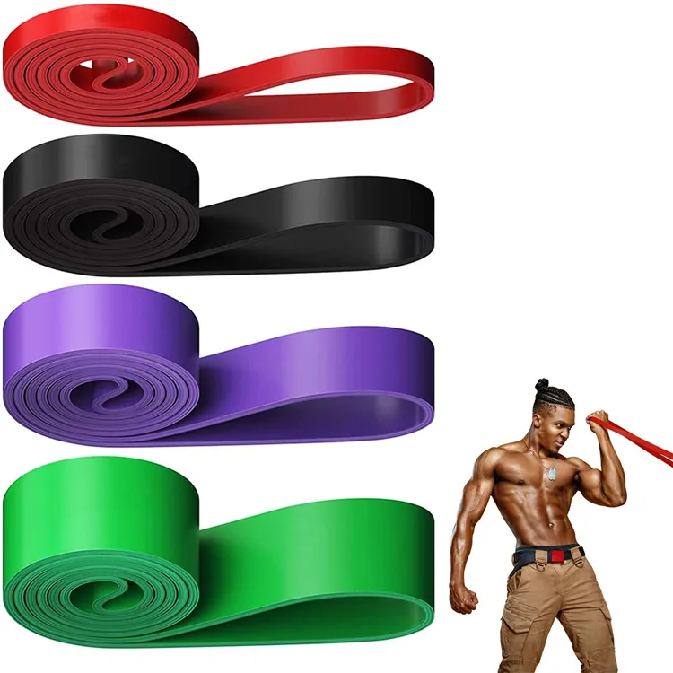 Tùy Chỉnh Tự Nhiên Latex Pull Up Hỗ Trợ Ban Nhạc Đàn Hồi Bền Kéo Dài Yoga Tập Thể Dục Sức Mạnh Ban Nhạc Set