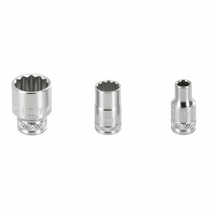 Fervi Polygonal <b>Socket</b> Wrench Normal Series <b>12</b> <b>Point</b> Chrome Vanadium Steel - Product Image 2