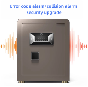 Petit coffre-fort de sécurité de reconnaissance d'empreinte digitale biologique tout en acier H33cm pour le stockage de documents de <span class=keywords><strong>bijoux</strong></span> en espèces avec armoire d'entrée - Product Image 5