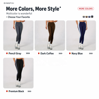 Ensemble de yoga 2 pièces certifié GCC, effet seconde peau, color block, pour femme, avec soutien-gorge de sport dos croisé et leggings longs, tenue de sport pour la gym