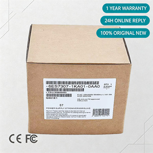 Fuente de Alimentación de Montaje en Rack SIMATIC S7-300 Serie 6ES7307-1KA01-0AA0, 24VDC 10 PS307, Módulo PLC, Nuevo y Original, en Stock - Product Image 1