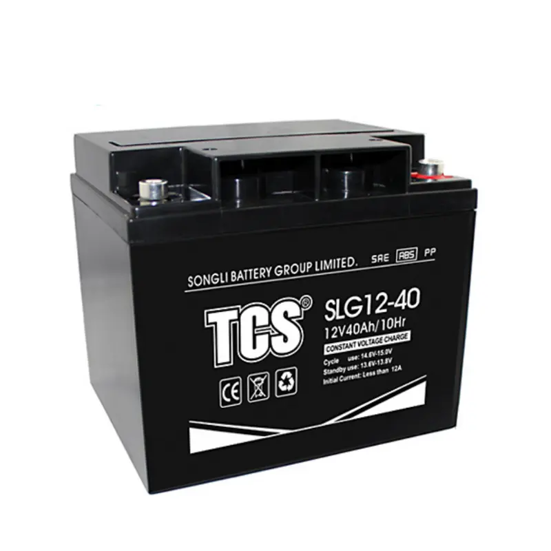 SLG12-40 Deep Cycle Motorfiets Batterij Lood-zuur Batterij Onderhoud Gel Accu 12V 400Ah Jel Aku