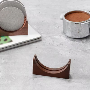 Soporte de Alta Calidad para Filtro de Café Tipo Puck - Soporte de Madera de Nogal para Filtro de Café Tipo Puck - Compatible con Todos los Modelos de Filtros de Café Reutilizables - Product Image 2