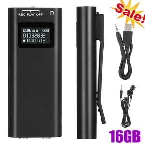เครื่องบันทึกเสียงแบบพกพาขนาดเล็ก บลูทูธ MP3 พร้อมฟังก์ชั่นบันทึกเสียง บันทึกเสียงดิจิตอลแบบแม่เหล็ก ใช้งานได้นาน ชาร์จผ่าน USB ได้ - Product Image 5