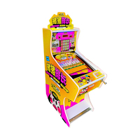 Machine de flipper d'arcade personnalisée à monnayeur avec manette, jeu d'arcade pour enfants en anglais