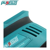 Perceuse électrique portative PUSELLO 550W, vitesse variable 0-3000 tr/min, machine de perçage de roche électrique, puissance de perçage 40 Nm