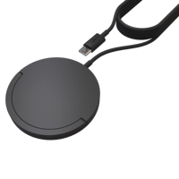 Chargeur sans fil de bureau compatible, puissance de sortie 10W, matériau ABS, certifié PD/QC, charge rapide, magnétique, multifonctionnel