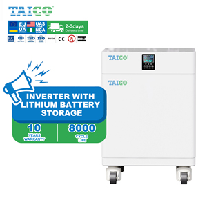 Batterie solaire au lithium empilable <span class=keywords><strong>TAICO</strong></span> 10000+ cycles haute tension 300Ah 400Ah 51.2V 10-20kW 20kWh LiFePO4 à semi-conducteurs CAN - Product Image 1