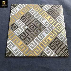 Springletile - Azulejos de Pared con Diseño de Patrón Mate de Cerámica Dorada, Azulejos Decorativos Mate <span class=keywords><strong>para</strong></span> <span class=keywords><strong>Piso</strong></span>, Porcelanato de 60x60 - Product Image 2