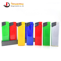 Briquet électronique jetable coloré Dongyi 2025 OEM 81mm pour cigares, avec logo personnalisé, à gaz