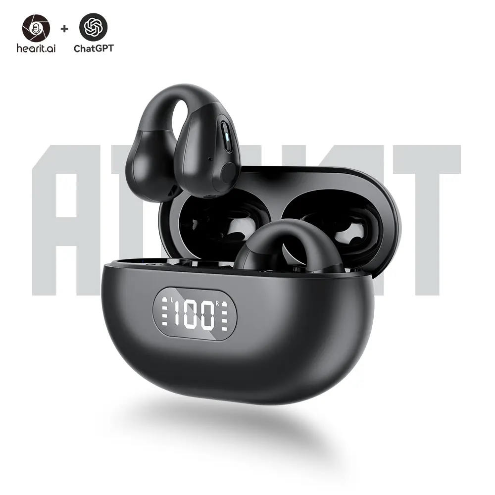 New Arrivals Ai Openai Mini Wireless Smart Music Sports Headphone Earphone Real Time Translation Earbud with Chatgpt