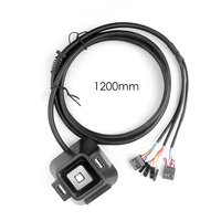 Contrôleur d'alimentation filaire pour ordinateur de bureau RGEEK, bouton de réinitialisation ON/OFF, interrupteur HDD, accessoire informatique