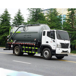 รถดูดสิ่งปฏิกูลแบบสุญญากาศสำหรับตลาดสากล รุ่น Clw Customized 4x2 12 คิวบ์ ยี่ห้อ Foton พร้อมระบบระบายน้ำแบบครบวงจร - Product Image 6