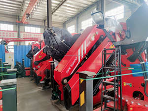 משאית טנדר בום הידראולי טנדר רכוב מנוף דלדך 16 טון 21ton 25ton 25ton מתקפל זרוע מתקפלת - Product Image 6