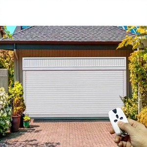 Portes de garage automatiques à enroulement en aluminium isolées de haute qualité - Product Image 1