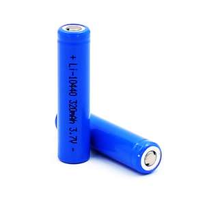 เซลล์ลิเธียมไอออนแบบชาร์จไฟได้320mAh 3.6V 3.7V 10440 mAh สำหรับของเล่นไฟ LED จักรยานไฟฟ้า - Product Image 4