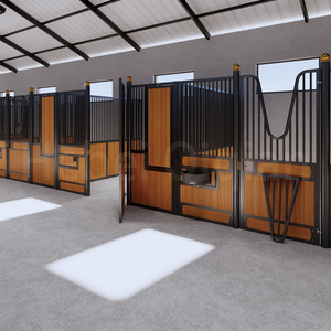 Pferdestall für Landwirtschaft Reiten Paneelausstattung Pferdestall tragbare Pferdeställe temporär - Product Image 2