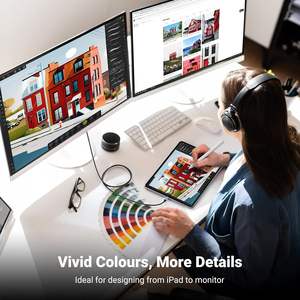 Câble <span class=keywords><strong>USB</strong></span> C vers <span class=keywords><strong>HDMI</strong></span> UGREEN (4K60Hz) 1m 1,5m 2m Adaptateur Type C vers <span class=keywords><strong>HDMI</strong></span> Thunderbolt 4/3 vers <span class=keywords><strong>HDMI</strong></span> pour la maison, le bureau, <span class=keywords><strong>MacBook</strong></span> Pro <span class=keywords><strong>Air</strong></span> - Product Image 4